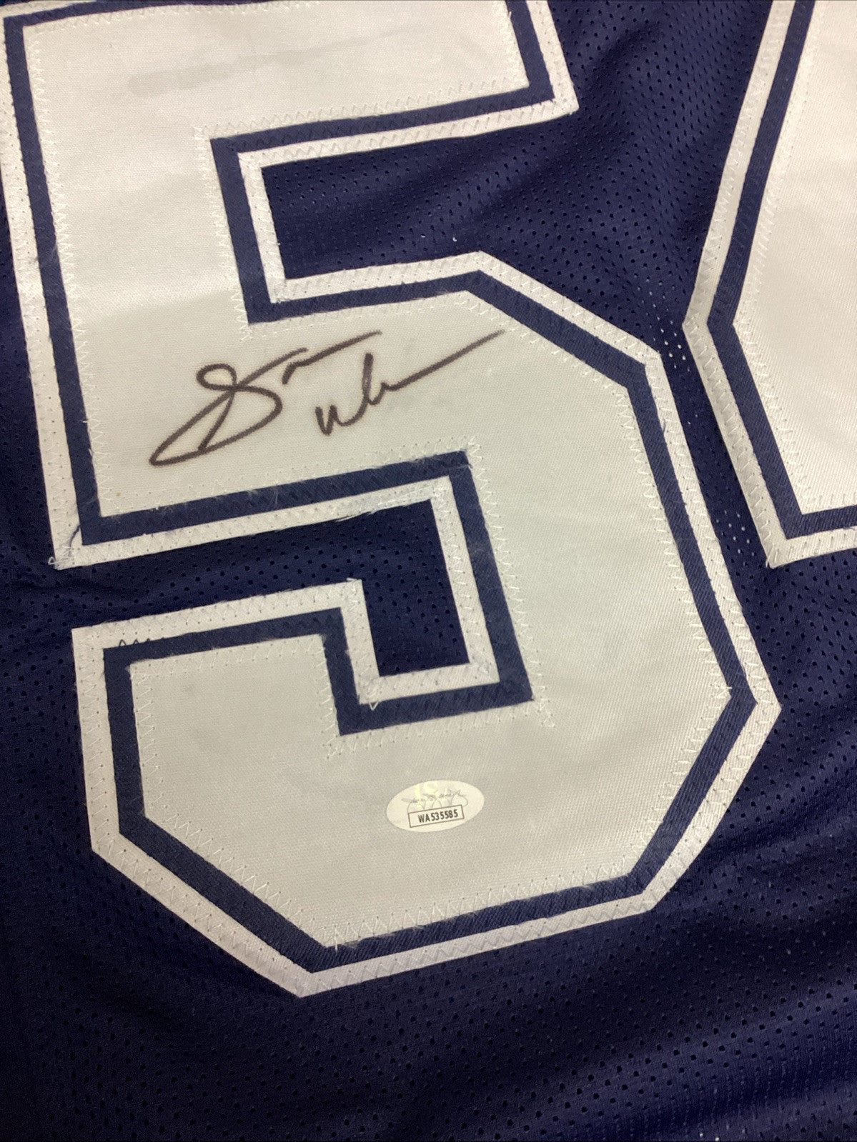 Sam Williams Signed Autograph Custom Jersey - JSA COA -  Dallas Cowboys Auto