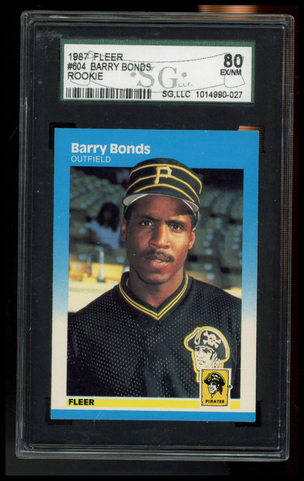 1987 Fleer #604 Barry Bonds Other 8