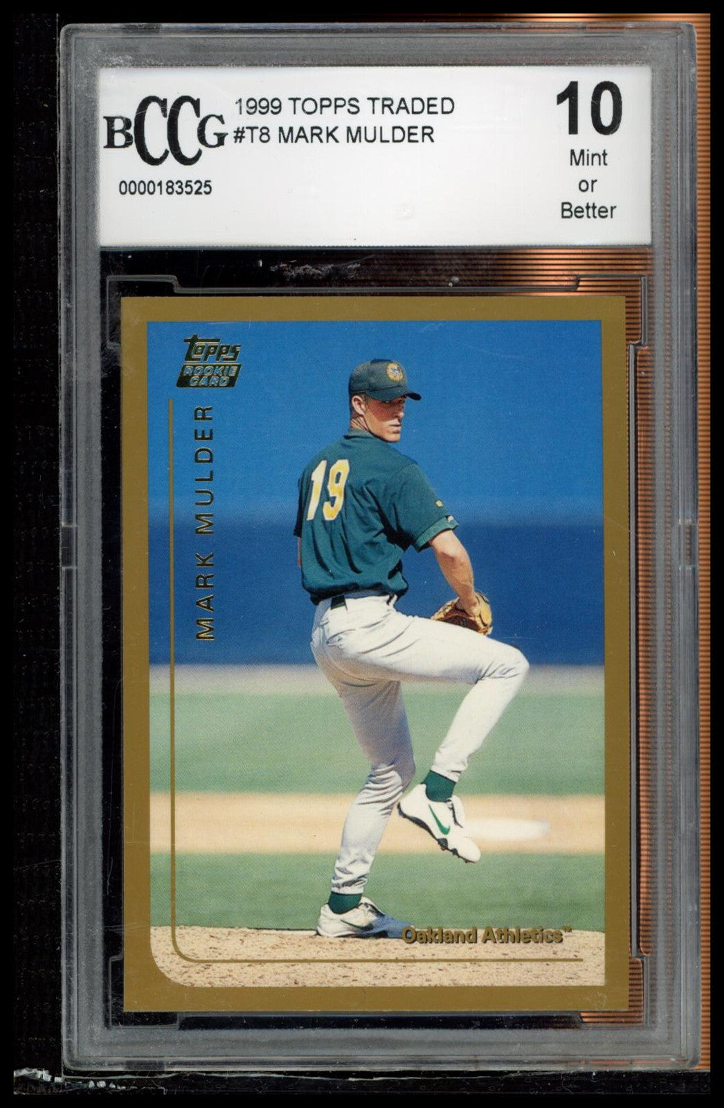 1999 Topps Traded & Rookies #T8 Mark Mulder BCCG 10