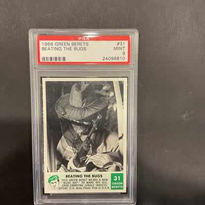 1966 Green Berets #31 Beating The Bugs PSA 9 (OC)