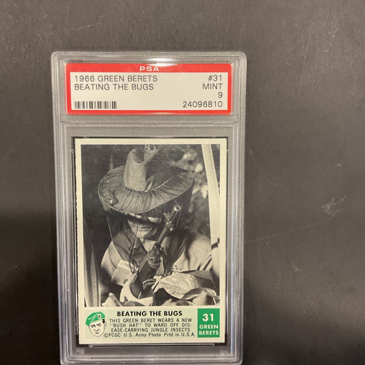 1966 Green Berets #31 Beating The Bugs PSA 9 (OC)