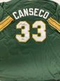 Jose Canseco Signed Auto Custom Jersey Beckett Witness BAS COA