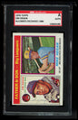 1976 Topps #69 Jim Hegan / Mike Hegan SGC Authentic